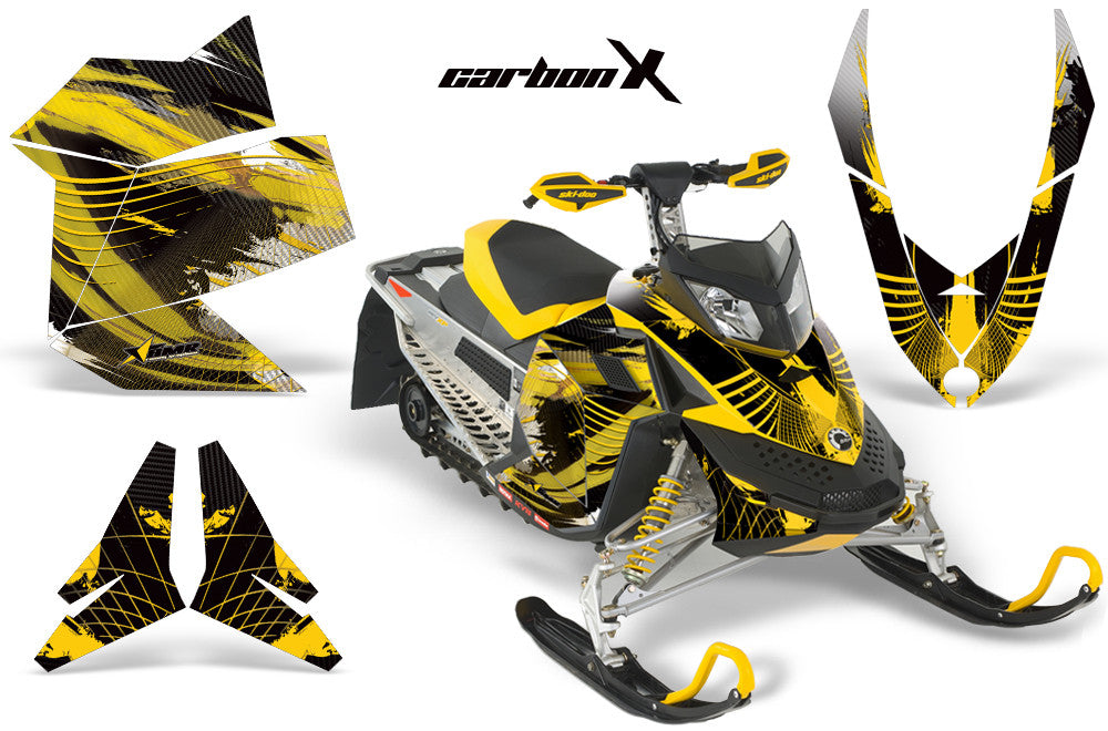 Ski Doo Rev XP Sled Snowmobile Graphic Wrap Kit (2008-2012)