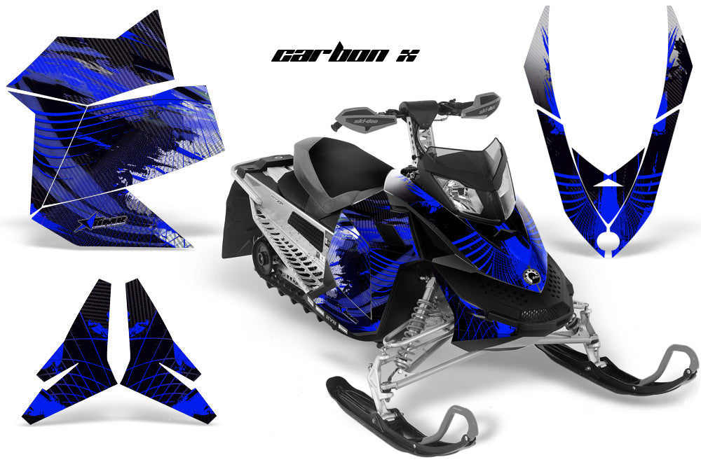 Ski Doo Rev XP Sled Snowmobile Graphic Wrap Kit (2008-2012)