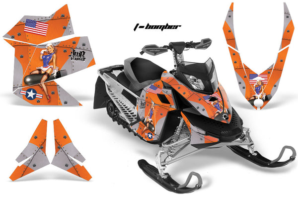 Ski Doo Rev XP Sled Snowmobile Graphic Wrap Kit ('08-'12) - Invision ...