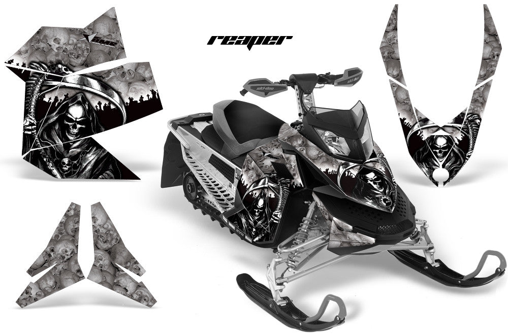 Ski Doo Rev XP Sled Snowmobile Graphic Wrap Kit (2008-2012)