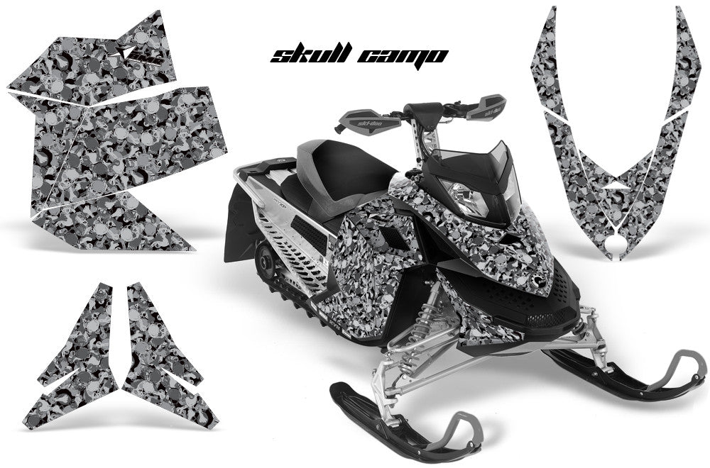 Ski Doo Rev XP Sled Snowmobile Graphic Wrap Kit (2008-2012)