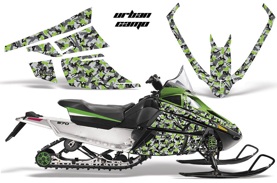 Urban Girl Camo in Green Design