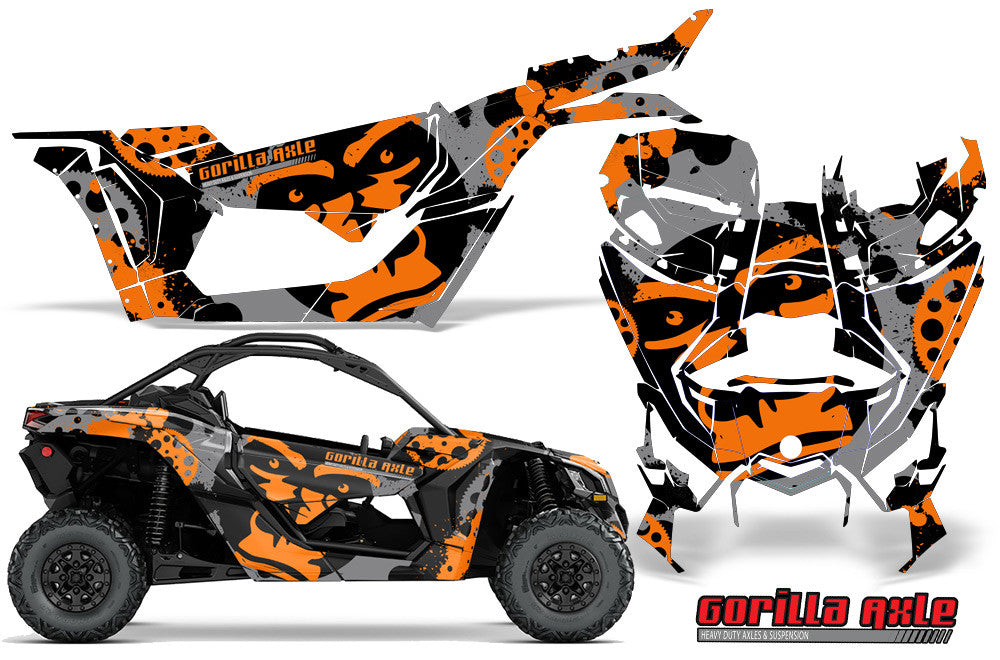 Gorilla Axle - Orange Design