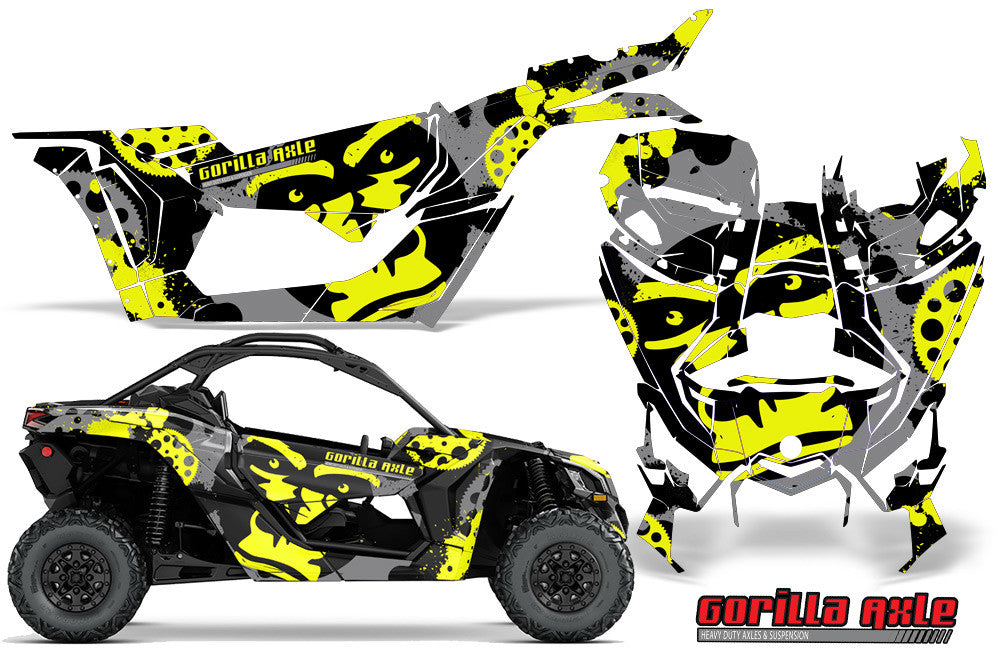 Gorilla Axle - Yellow Design