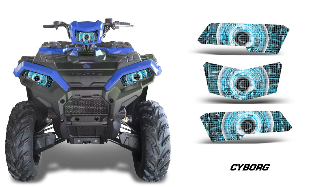 Polaris Sportsman 850 2017  Head Light Eye Graphics