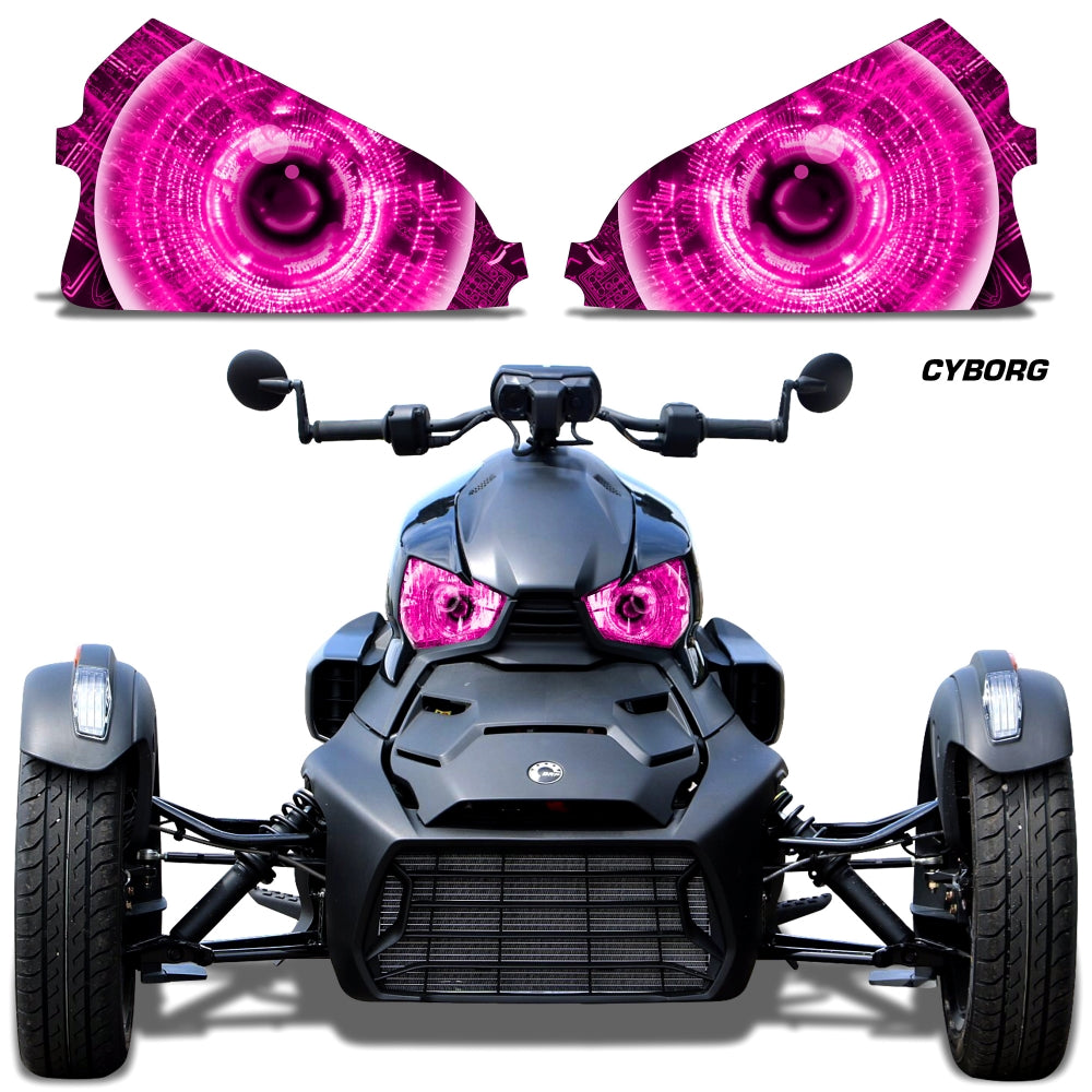 Can-Am Spyder RT Roadster 2020+ Headlight Graphics - Invision Artworks ...