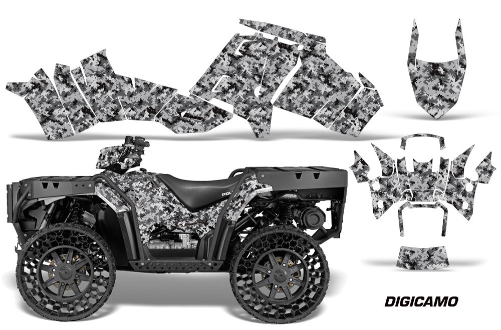 Digi Camo - Silver Design