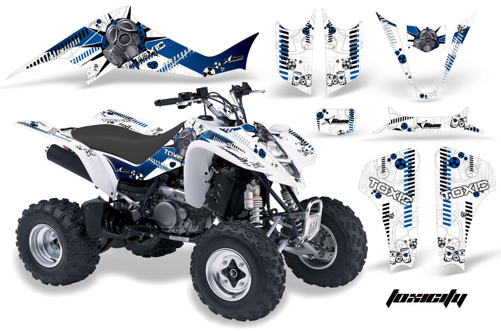 Toxicity - White Background Blue Design