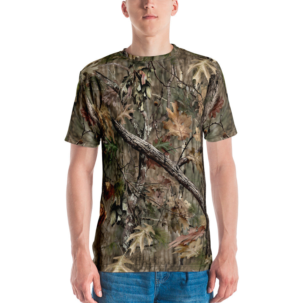 Broken Oak Camo Full-Print T-Shirt