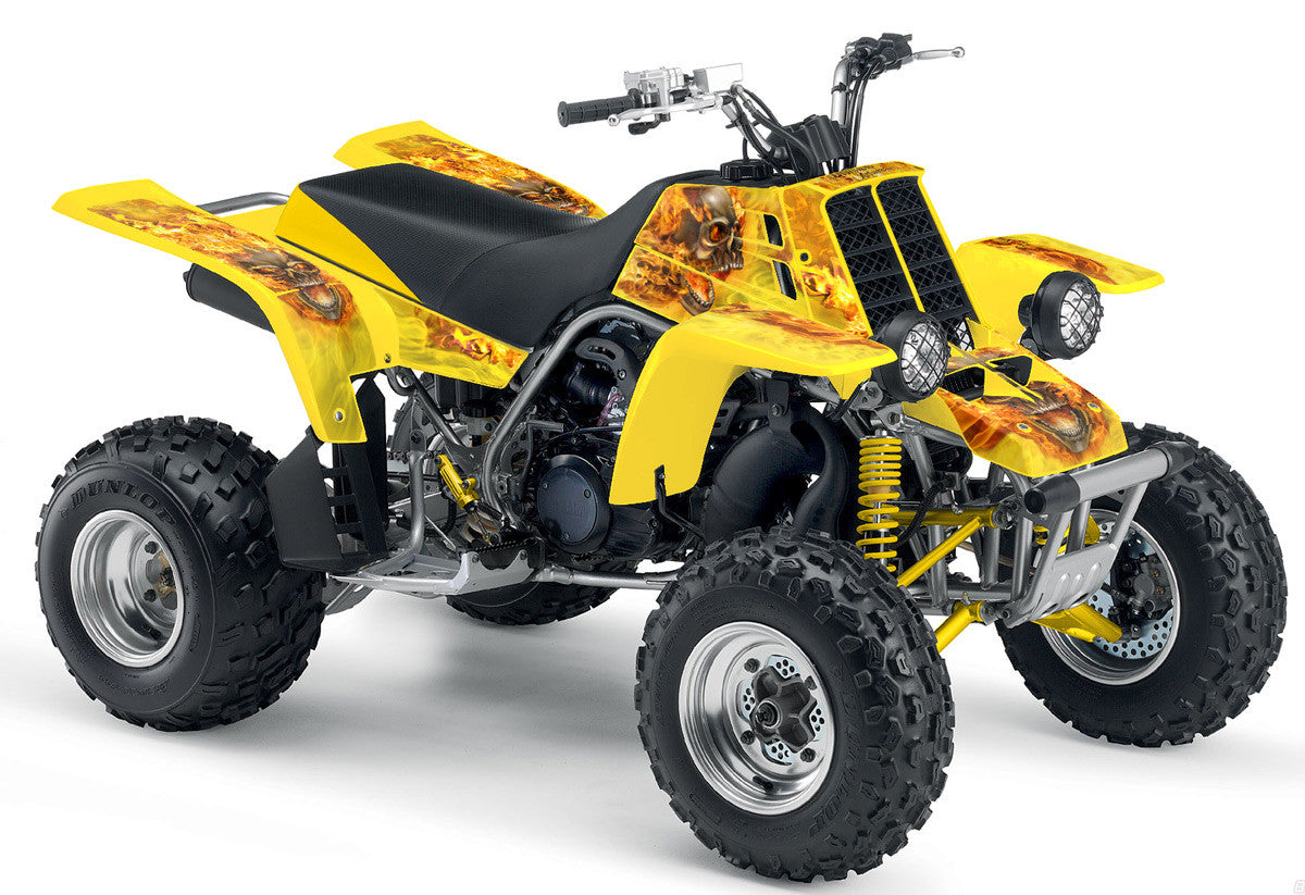 Nitro - Yellow Background, Natural Fire Design