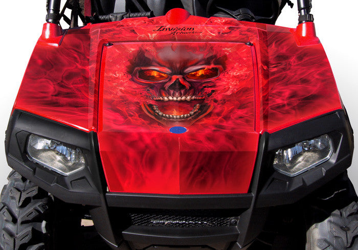 Nitro - Red Background, Red Design Color