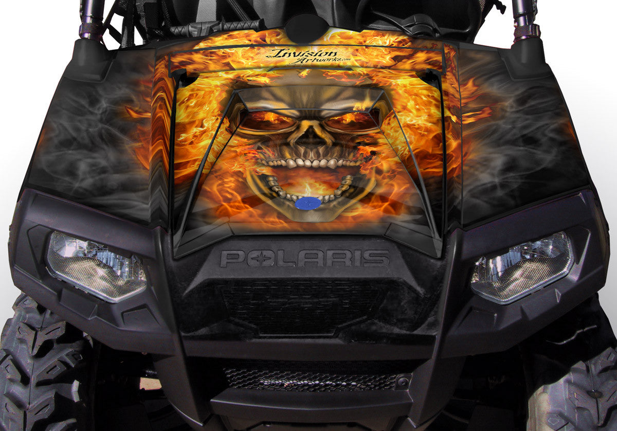 Nitro in Black Background Natural Fire Design