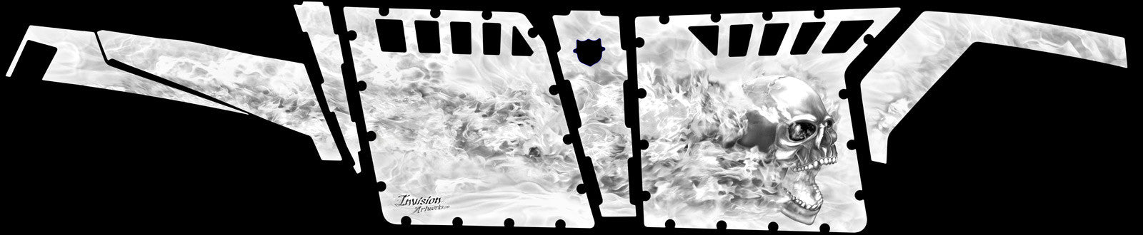 Nitro - White Design - Pro Armor Side View