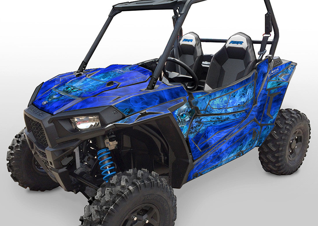 NITRO - Blue Background, Voodoo Blue Design