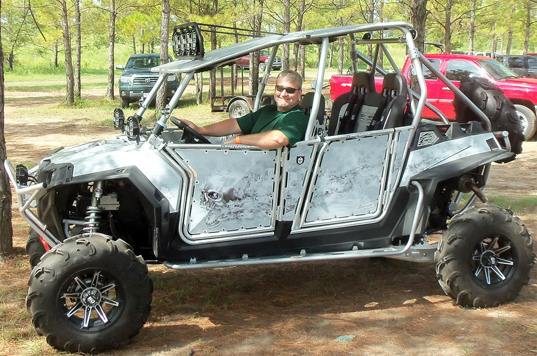 Nitro - Silver Design - Pro Armor Side View