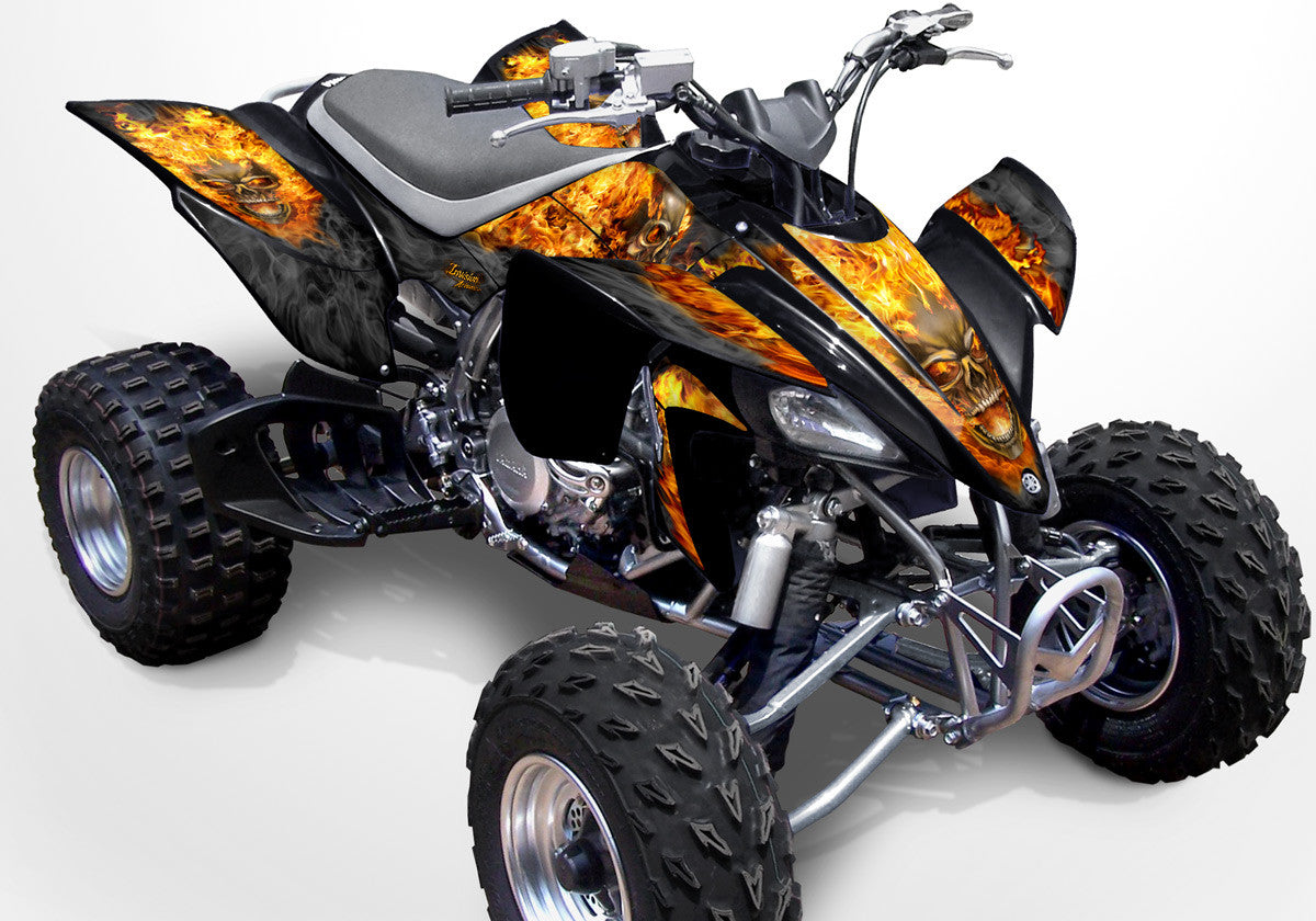 NITRO - Black Background, Natural Fire Design