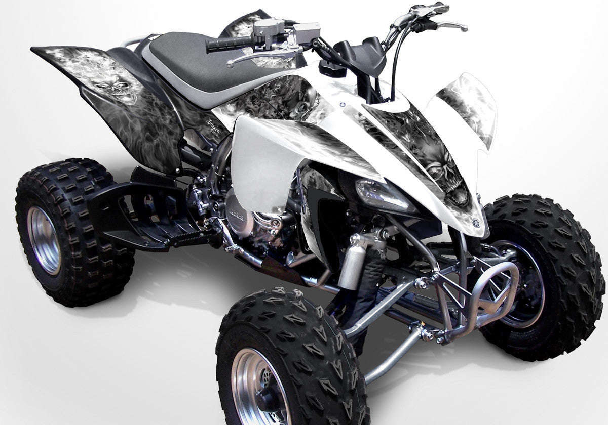 NITRO - Black & White Background, White & Black Design