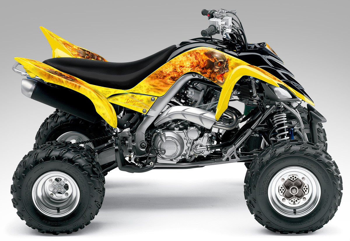 Nitro - Yellow Background, Natural Fire Design