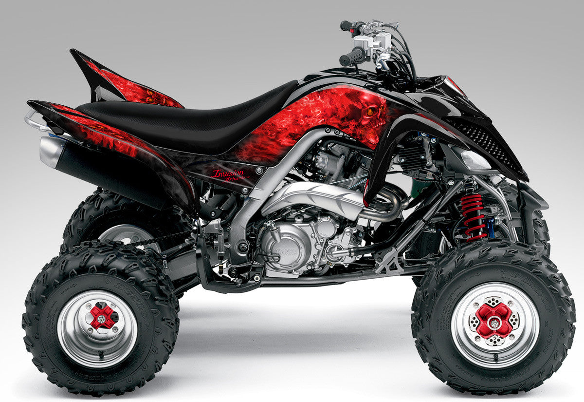 Nitro - Black Background Red Design