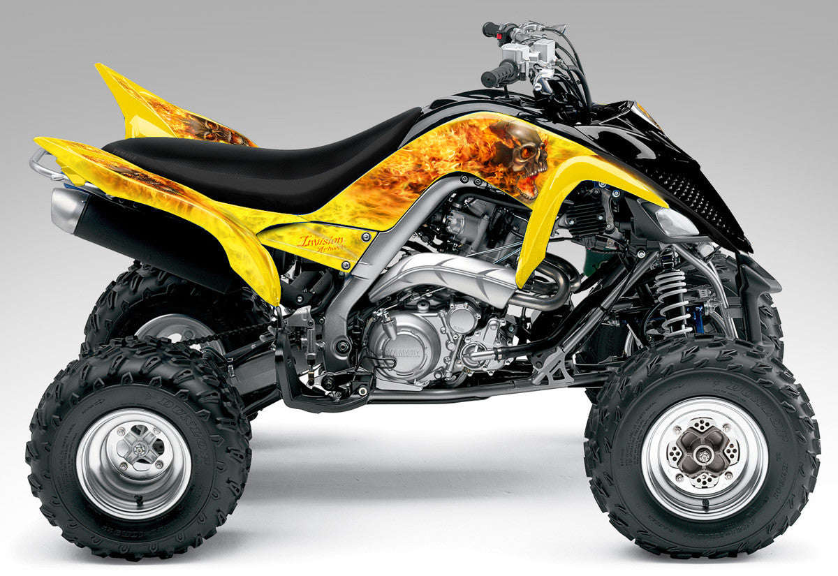 Nitro - Yellow Background Natural Fire Design