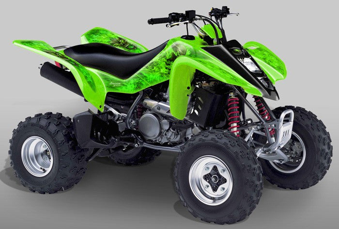 Nitro - Bright Green Background, Bright Green Design