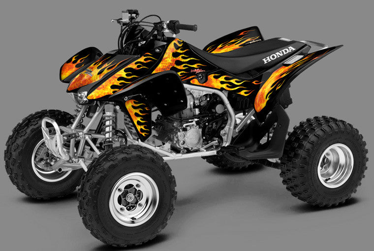 On Fire - Black Background