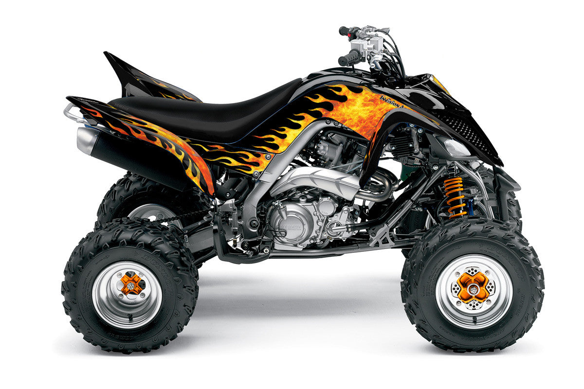 On Fire - Black Background