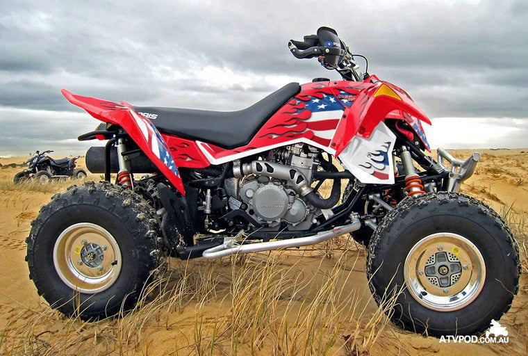 Blaze of Glory - Red Background