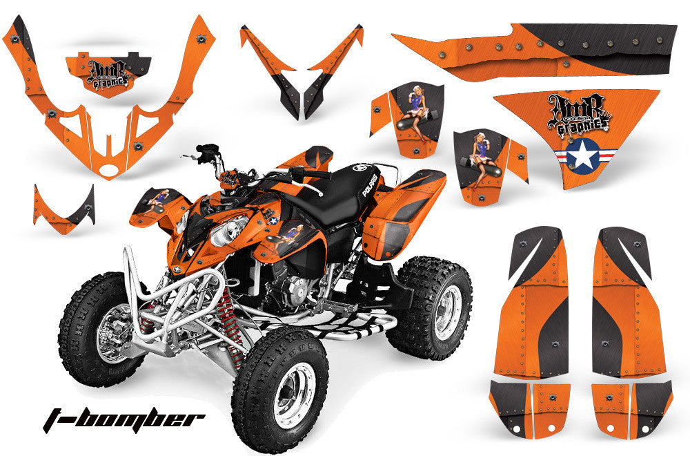 Bomber - Orange Design