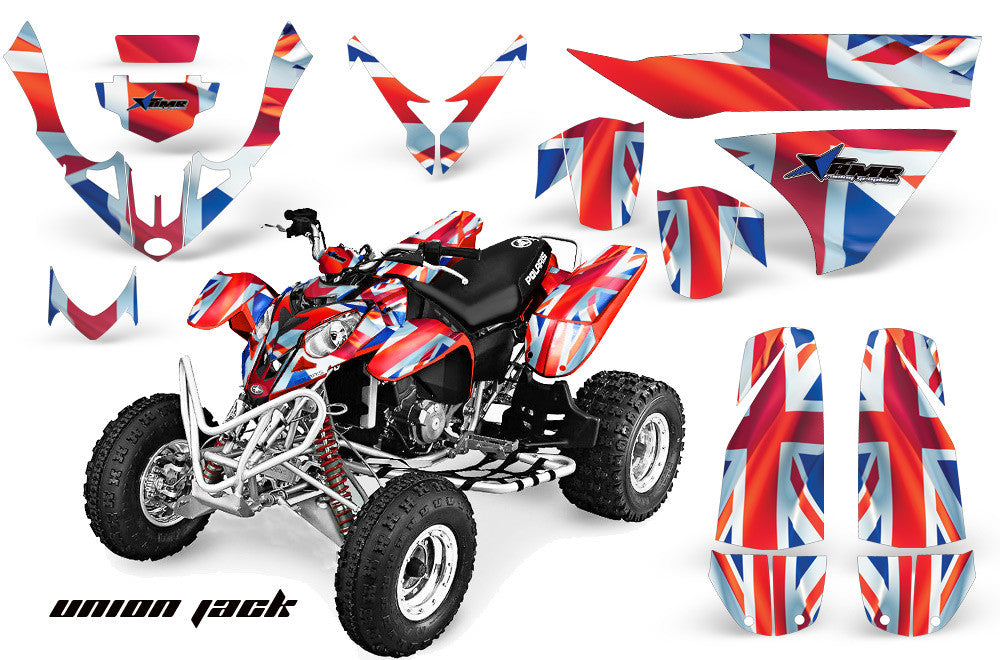 Polaris predator cheapest 500 stickers - graphics kit - polaris decals graphics kit