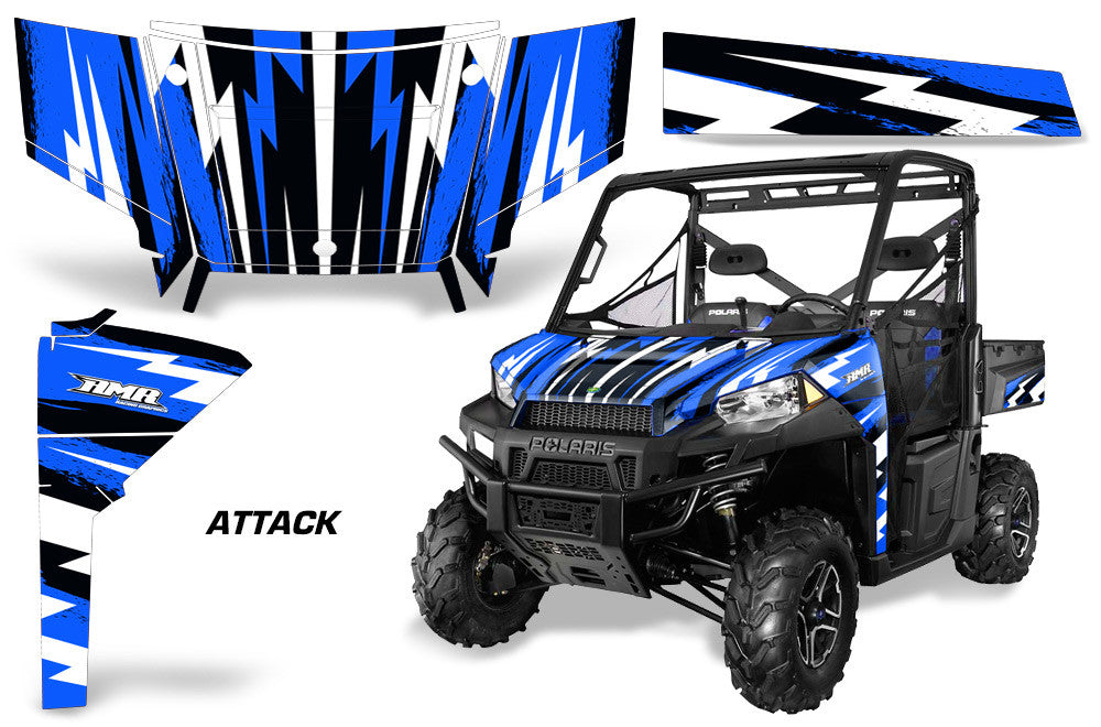 Attack - Blue Design
