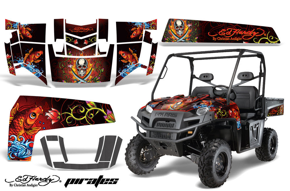 Ed Hardy "Pirates" - RED design