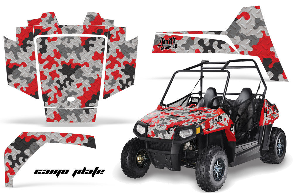 Camo Plate - RED design