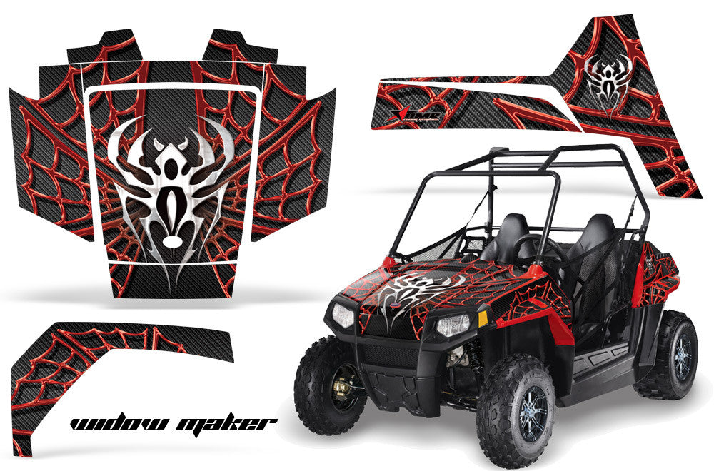 Widow Maker - BLACK background RED design