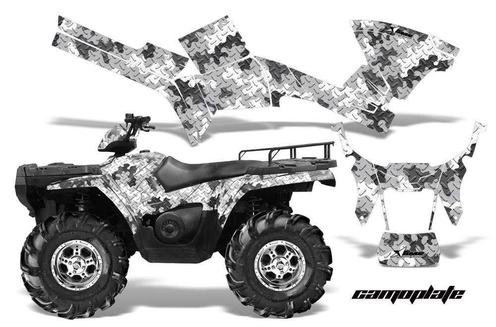Camo Plate - White Design
