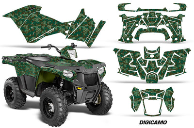 Digi Camo - Army Green Design