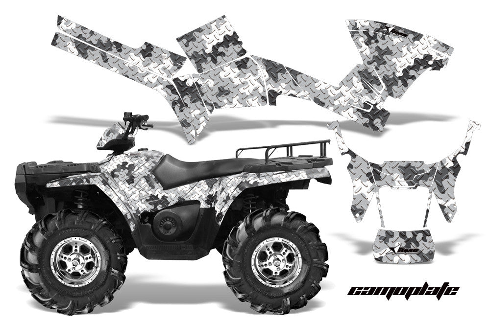 Camo Plate - White Design