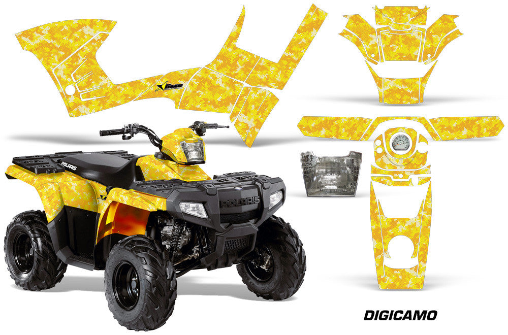 Digi Camo - Yellow Design