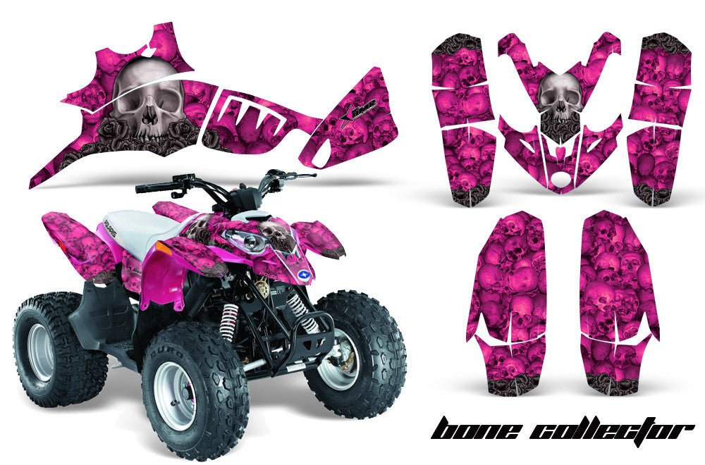 Bone Collector - Pink Background