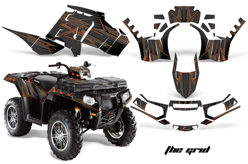 The Grid - Orange Design