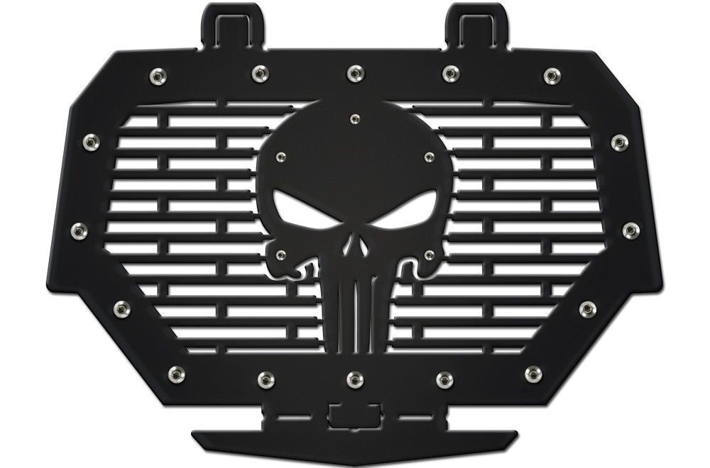 Skull - Bricks - Satin Black