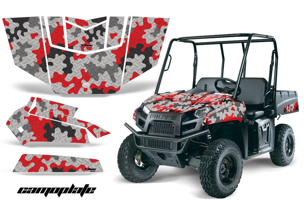 Camo Plate - RED design