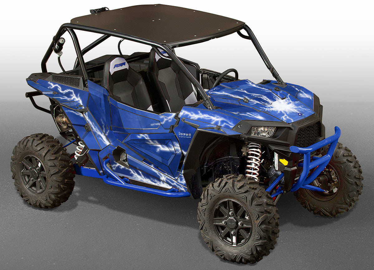 Ride the Lightning - Blue Background