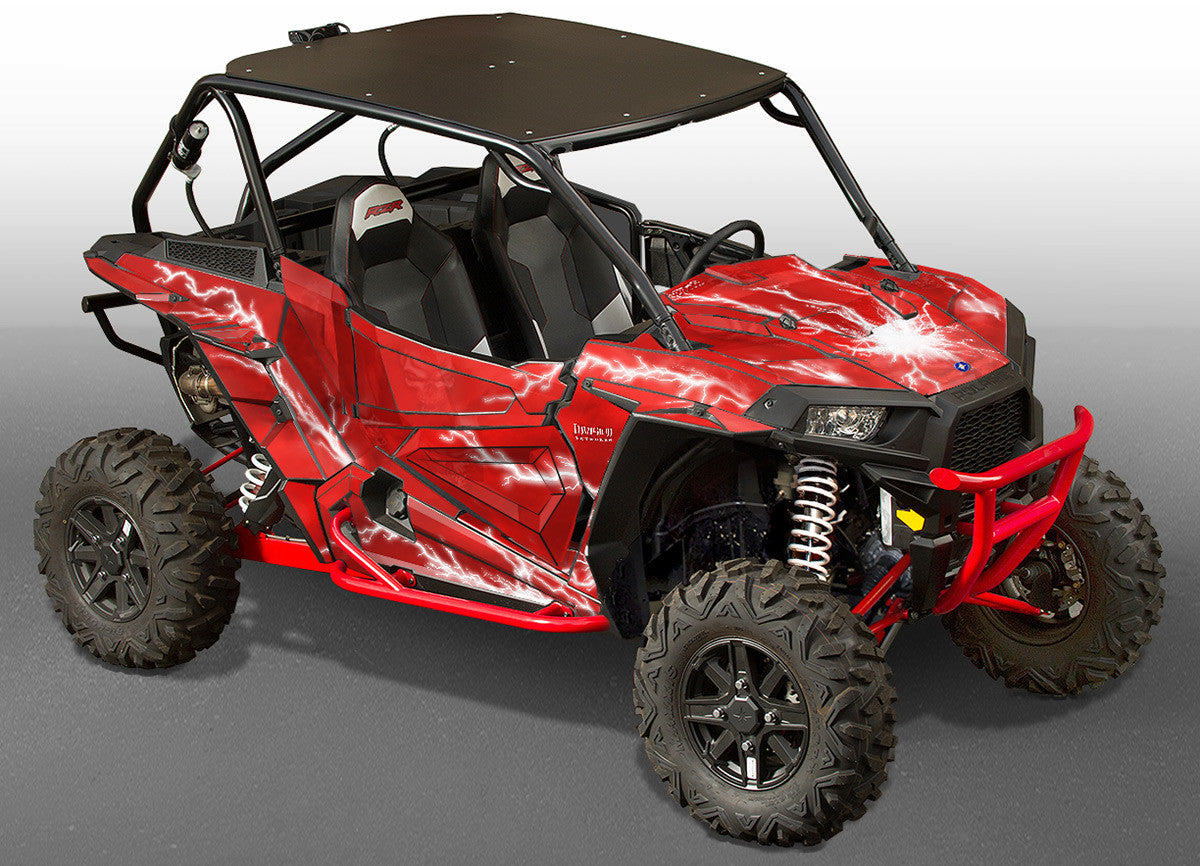 Ride the Lightning - Red Background