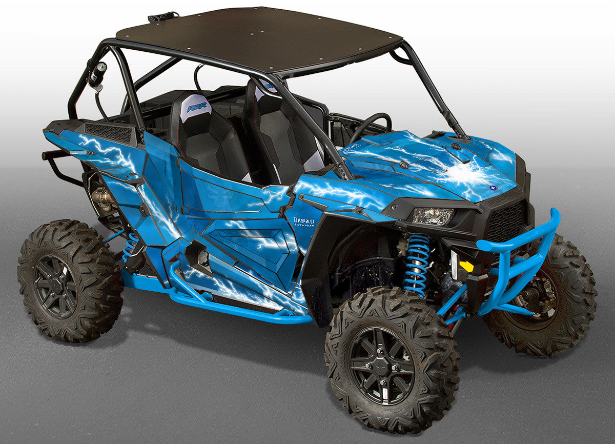 Ride the Lightning - Voo Doo Blue Background