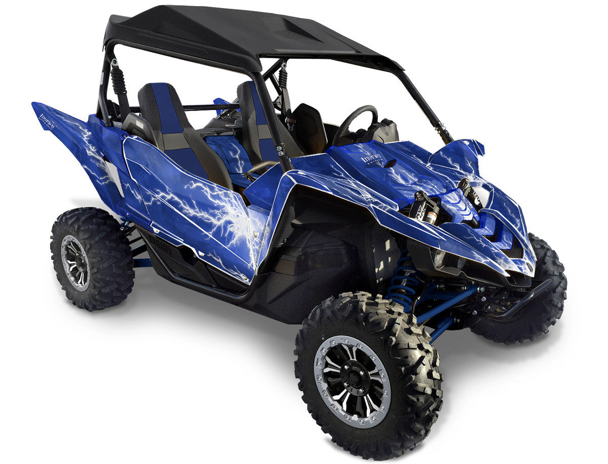 Ride the Lightning - Blue Background