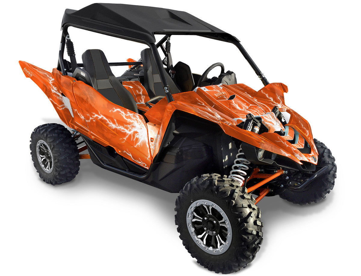 Ride the Lightning - Orange Background