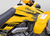 Racer X - Yellow Background Black Design