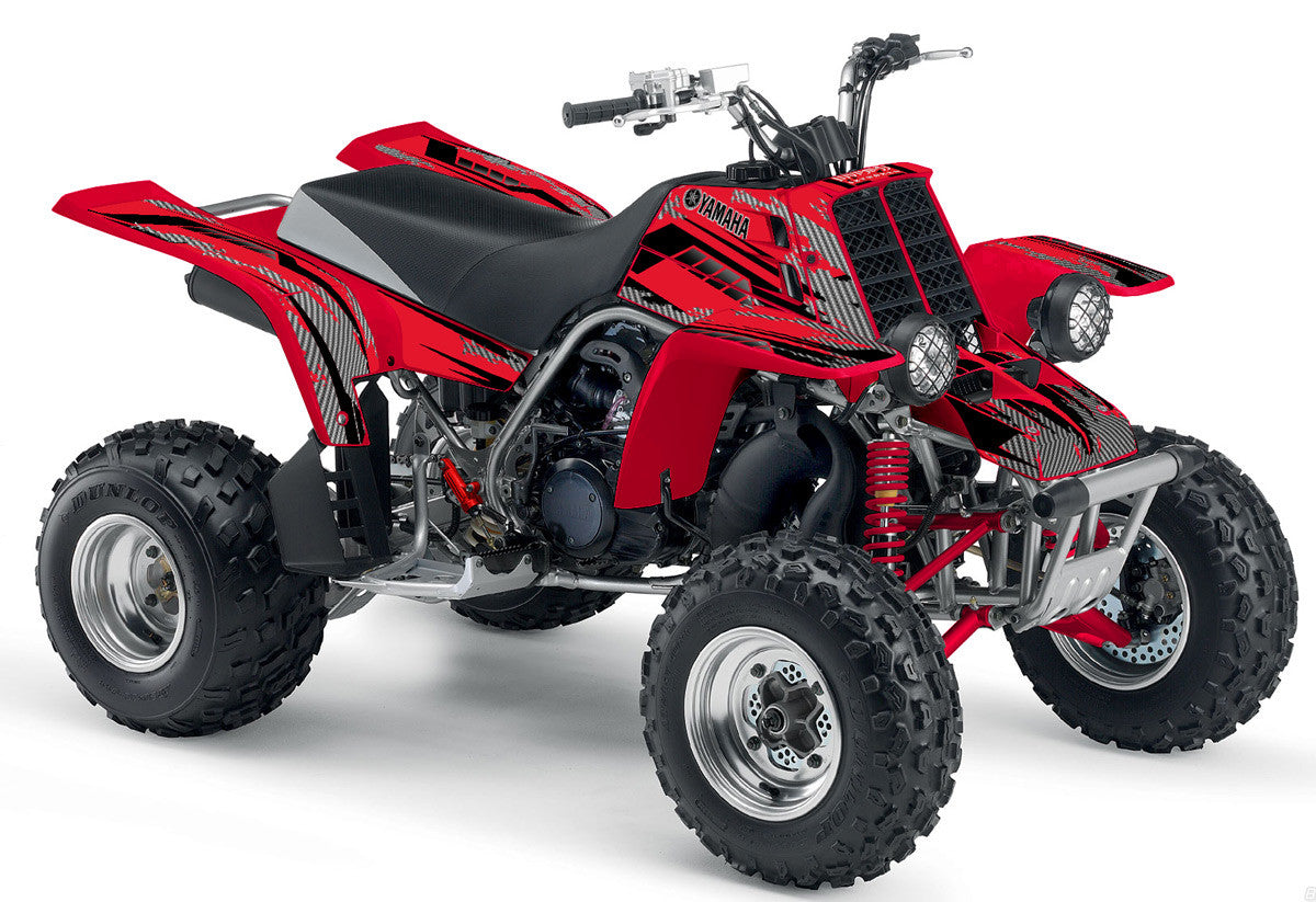 Racer X - Red Background, Black Design