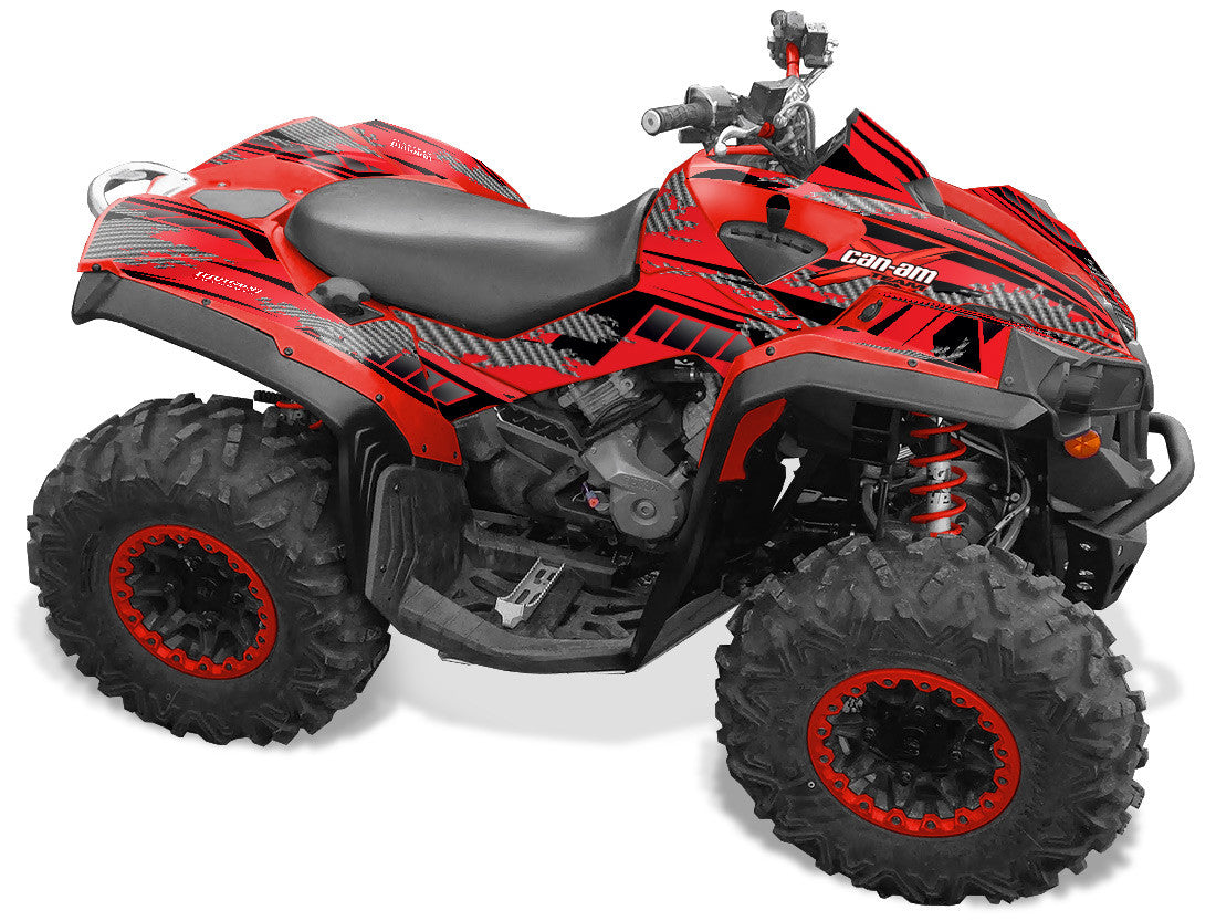 Racer X - Red Background, Black Design